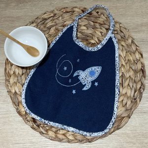 Bavoir Fusée