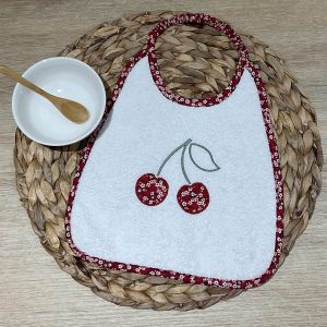 Bavoir Cerises