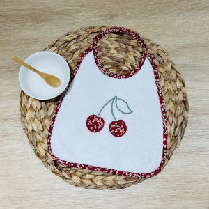 Bavoir Cerises