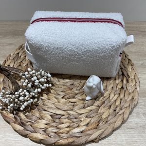 Trousse de toilette Bouclette Liberty Mitsi rouge