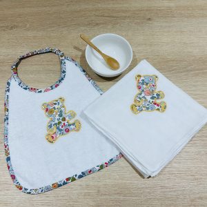 Ensemble Lange et Bavoir Ourson