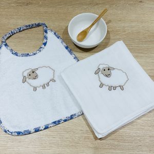 Ensemble Bavoir et Lange Mouton